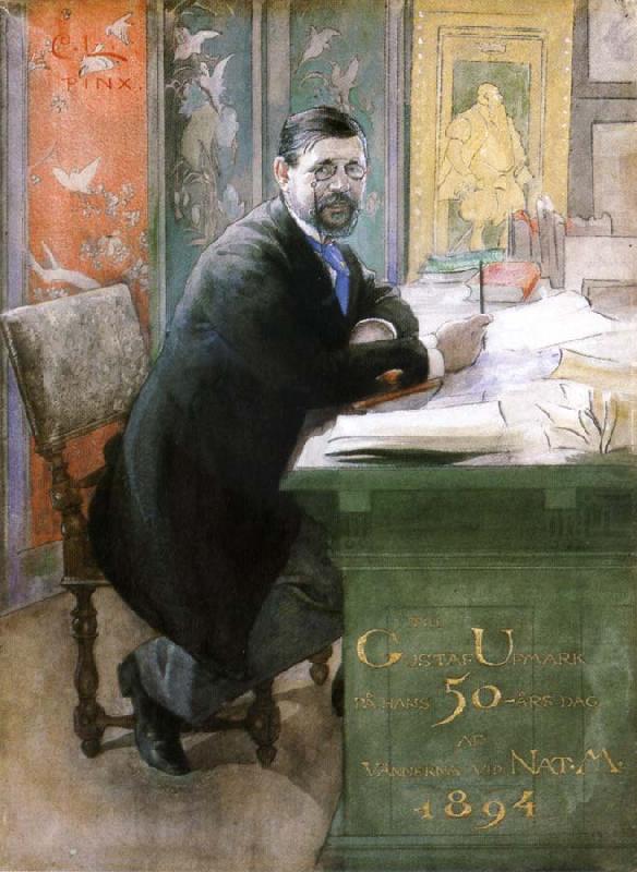 Gustav Upmark, Carl Larsson